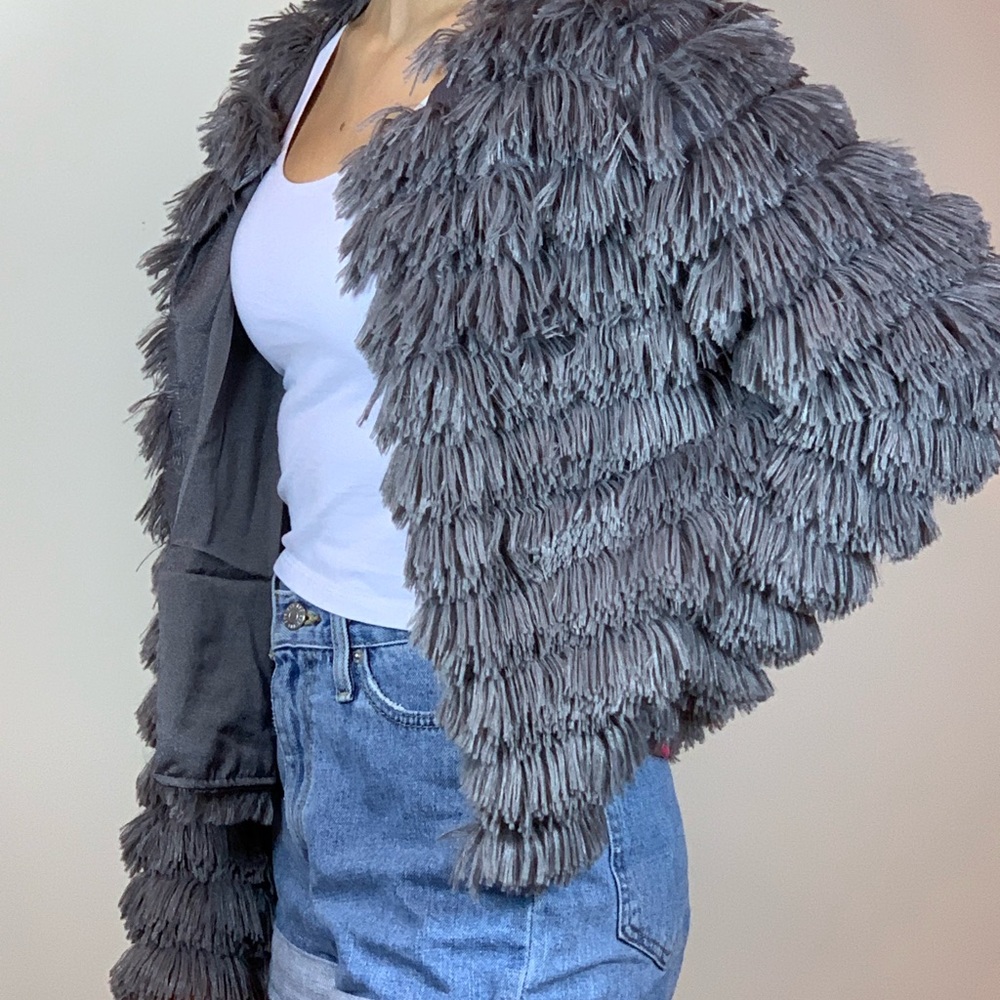 Faux Fur Shaggy Jacket